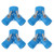 Tap Y Splitter 2 Way 2 Valves Hose Splitter Connector for Garden Hose Faucet  Standard 4pcs