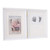 Baby Handprint Footprint Kit Plastic Density Board Attractive Decorative 31.5x20.7x1.7cm Expanded Baby Print Frames Newborn
