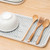 Double Layer Drain Tray Dish Drainer Drying Rack Tea Tray for Cup Bowl Fruit Water Drip Tray Holder Rectangular 31x17.5x2.3cm