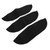 3PCS Planter Basket Liner Felt Fabric Window Box Liner Replacement for Hanging Plant Flower Garden Fence Black 61cm/24in