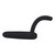 Silicone Door Handle Cover Hand Pinch Protection Equipment Child Safety Door Lock Cover Left Hand Black