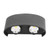 LED Wall Lamp Waterproof Modern Sconce Light Indoor Outdoor Decoration 90‑265V 4W Black Shell White Light