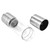 2 in 1 Manual Grinder Stainless Steel Hand Garlic Pepper Spice Jar Grinder for Kitchen Use