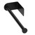 Kitchen Paper Towel Holder Punch Free Easy to Install Wall Mount Toilet Paper HolderLong Black