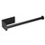 Kitchen Paper Towel Holder Punch Free Easy to Install Wall Mount Toilet Paper HolderLong Black