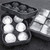 Ice Tray Ice Cube Ball Maker Mold Silicone Box Easy Release with Lid for Bar Home
