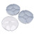 Plastic Divided Serving Tray Double Layer Divided Serving Dish Nut Platter Candy Snacks Dried Fruit Plate with Lid Blue