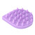 Shampoo Massage Brush Silicone Scalp Brush Hair Massager Bathing Shower Hair Cleaning CombPurple