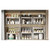 Tabletop Kitchen Storage Rack White Plastic Double Layers Telescopic Kitchen Shelf Organizer for Home Stove Basin 8512 2