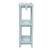 Bathroom Floor Storage Shelf Bathroom Storage Open Shelf Unit Freestanding Corner Rack Shelves Storage Rack Nordic Blue 3 Tier