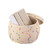 Cotton Rope Basket Woven Storage Box Round Colorful Decorative Dots Large Capacity with Lid for Laundry Towel Toy Eggs Small Items