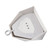 Cleaning Scraper with Water Wiper Strip HIPS PP TPR Mini Desktop Sweeper Tool with Storage Case for Bathroom Kitchen Office Gray