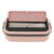 Bento Lunch Box 316 Stainless Steel 700ml Capacity Leakproof Microwave Safe Bento Container for School Office Baby Pink