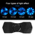Fashionable Stress Relief Toy Charging Cigarette Lighter with Emergency Light for Men GiftBlack