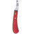 Hoof Knife Chisel Tool Steel Curved Hoof Trimmer Cleaning Tool with Wooden Handle for Farrier