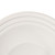 Face Wash Basin Round Shaped Thickened Washing Bowl for Home Dorm Use Creamy White S