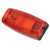 LED Safety Warning Shoulder Light Gravity Induction Mini Emergency Strobe Light with Clip for Traffic Guidance Cycling Night Run Cosplay Red