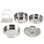 Stackable 3 Tier Stainless Steel Steamer Cooker Pot Set Cook Food Pressure Pot Accessories