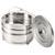 Stackable 3 Tier Stainless Steel Steamer Cooker Pot Set Cook Food Pressure Pot Accessories