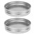 2Pcs Seed Sprouting Jar Filter Lids Stainless Steel Germination Accessory for Regular Mouth Jars70mm / 2.8in