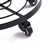 Mobile Flower Stand with Universal Wheels Metal Movable Flower Pot Stand