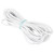 7mm 10m/32.8ft Strong Elasticity Round Elastic Rope Cord Sewing DIY Accessories White