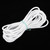 7mm 10m/32.8ft Strong Elasticity Round Elastic Rope Cord Sewing DIY Accessories White