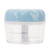 Garlic Chopper Manual Mini Safe Multipurpose Transparent Garlic Mincer with Drawstring for Kitchen Blue