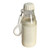 Water Bottle Portable with Rope Removable Cup Body Double Section Leak Proof for Office Home Vehicle Outdoor Beige