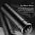 17oz Vacuum Insulated Coffee Mug Double Walled Water Bottle with LED Temp Display Removable Filter Travel Slim Coffee Cup, Red