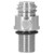 Soda Cylinder Valve Electroplating Brass CO2 Valve Adapter for M18x1.5 Tanks Accessory