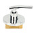 1/2 Angle Valve Copper Leakage Proof Concealed Installation Water Stop Valve for Kitchen Bathroom