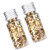 2Pcs Multifunction Bottled Decorative Gold Foil Paper for Food Dessert Decoration Crafts