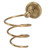 Hair Dryer Holder Antique Brass Hair Care Tools Holder Wall Mount Bronze Finished Spiral Hair Dryer Hanging Rack