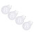 4PCS GU24 Light Bulb High Brightness Energy Saving LED A19 Light Bulb for Bedroom Office 120V