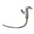 Household Bathroom Sink Faucet Simple Rotatable Basin Faucet Washbasin Faucet ( 9/16")