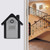 WallHanging Zinc Alloy AntiThief 4Digit Password Key Storage Box Kit for Home Factory Office(Gray )