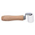 40mm/1.6in Silicone Seam Roller High Temperature Resistance Seam Hand Pressure Roller for Welding