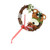 Christmas Decorative Rattan Wreath Christmas Vine Circle Wreaths DIY Christmas Craft Interior Decoration for Home Party Shop OfficeBear