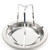 Professional Stainless Steel Chicken Roaster Rack Holder Non Stick BBQ Rack Grid Roasted Chicken Plate for Camping Dinner