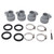 Type B Hose Adapter with Collar Replacement for Intex FIT ARU Threaded Pumps Type B Pool Clamp On Fittings Converter Pool Accessory