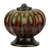 European Ceramic Pumpkin Door Knobs Cabinet Handles Single Hole Cupboard Drawer Pulls (Green)
