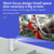 Mini Projector 1080P Wireless Portable Movie Projectors 20000hrs Lamp Life Support 100inches   Display Same Screen Technique Built-in Speaker and Dual-fan Heat Disppation with Remote Control   for Home Theater Outdoor Media Player