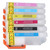 6 Pcs Ink Cartridge Reusable Black Cyan Magenta Yellow Light Cyan Light Magenta Printer Refill Ink Cartridge Replacement T2431 T2432 T2433 T2434 T2435 T2436