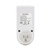 Digital Timer Switch Socket Digital Electronic Timer Switch LCD Display Plug-in Programmable Time Switch Energy Saving Intelligent Electronic Timing Socket