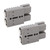 2PCS Battery Quick Disconnect Connector with Terminal Wire Harness Plug Connect Kit 175A 600V