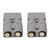 2PCS Battery Quick Disconnect Connector with Terminal Wire Harness Plug Connect Kit 175A 600V