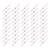 50Pcs Heat Shrink Tubes Solder Seal Wire Connector Kit Waterproof HotMelt Terminals(SSTS11 White )