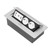 Concealed Socket Brass PC Recessed Desktop Ground Outlet for Office Factories