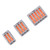 60Pcs PCT Lever Wire Connectors Anti Aging Press Type Quick Connect Lever Cable Connectors  4KV